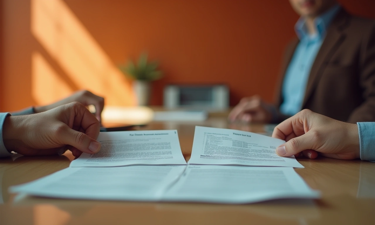 El Paso entrepreneur comparing business loan and line of credit options at financial meeting