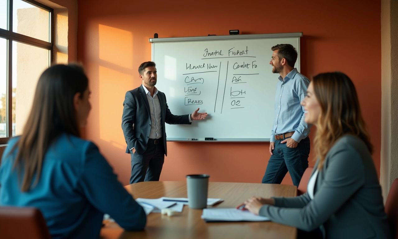 El Paso working capital line of credit vs term loan cash flow scenarios