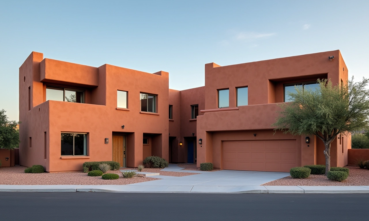 Portfolio of El Paso rental properties with desert Southwest architecture