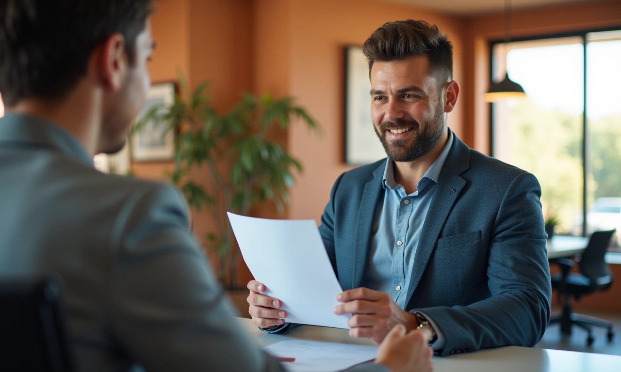 El Paso small business owner meeting with TSBCI participating lender to access Texas state credit program