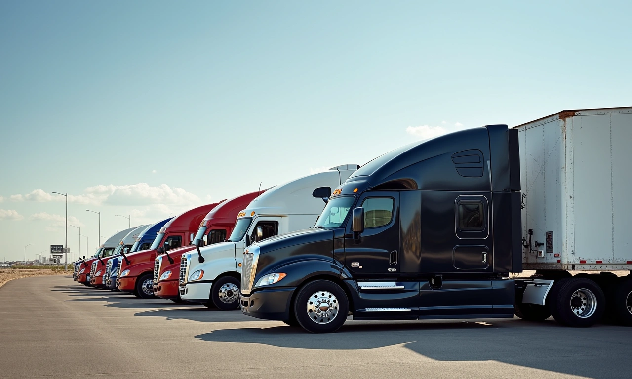 El Paso trucking company semi-trucks on I-10 corridor — fleet financing and working capital
